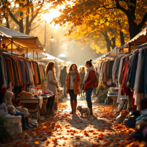 Second Hand im Herbst ist genau das Richtige für alle, die lieber nachhaltig stöbern statt neu zu kaufen.